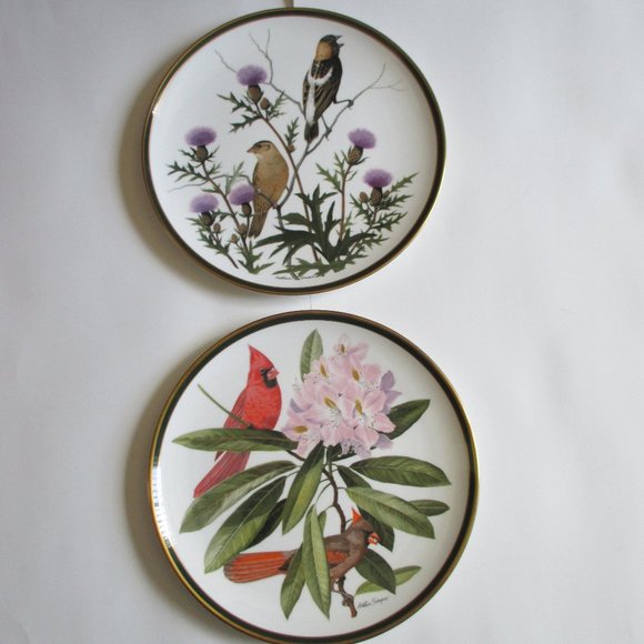 Franklin Porcelain Other - Vtg Franklin Porcelain Songbirds Wedgwood Plate